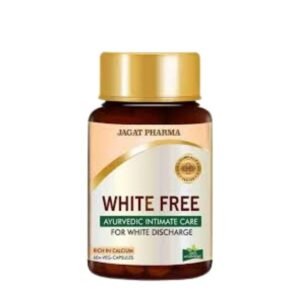 Jagat Pharma White Free Ayurvedic Capsules (60caps)