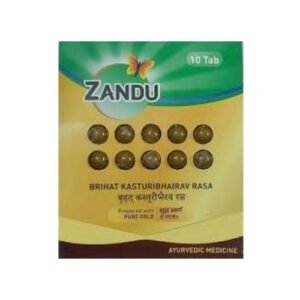 Zandu Brihat KasturiBhairav Rasa (10tab)