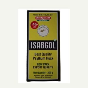 Original Baidyanath Jhansi Isabgol (200gm) - Psyllium Husk Powder