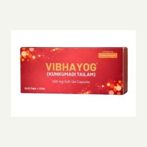 Sahasrayogam Vibhayog (Kunkumadi Tailam) 500mg Soft Gel Capsules (30caps)