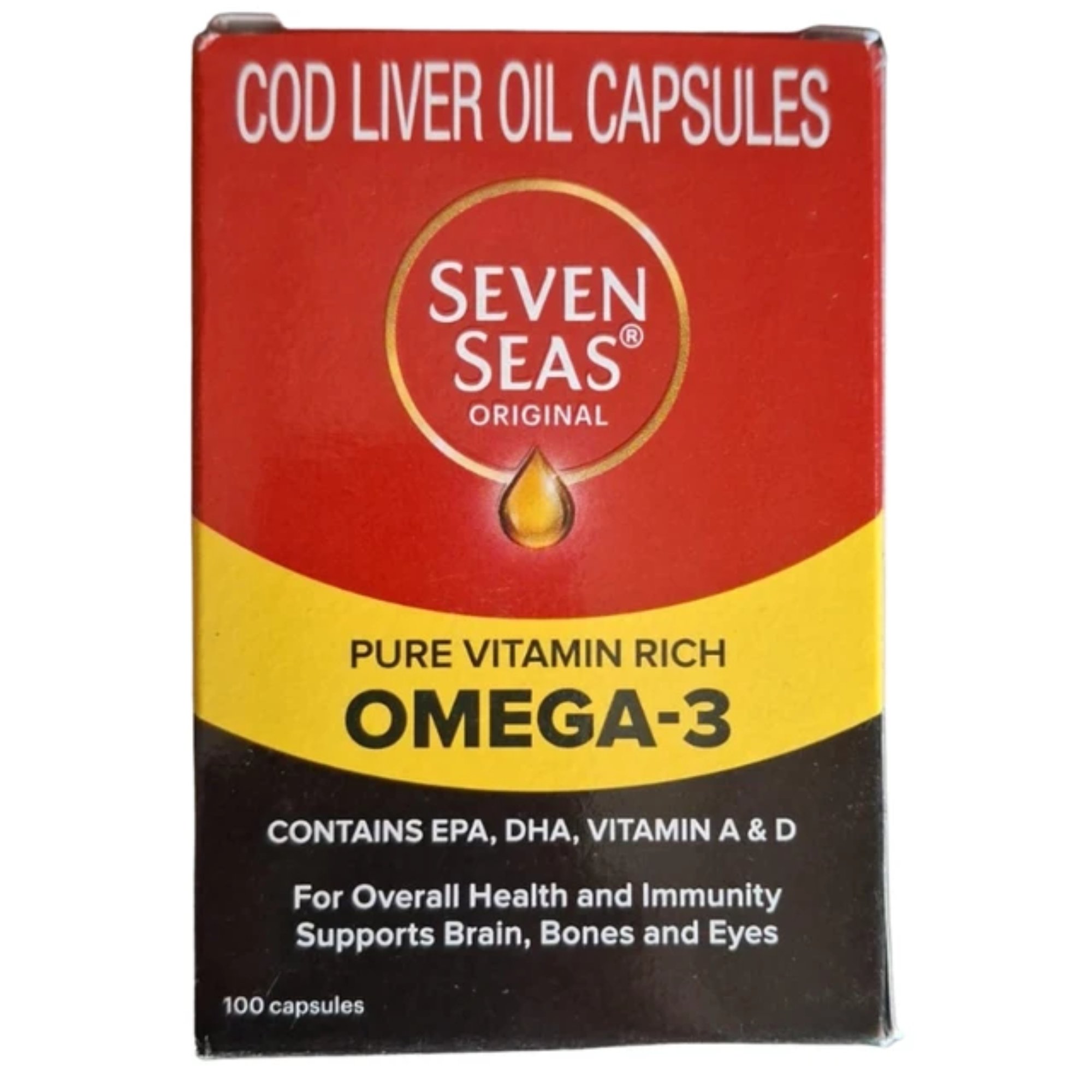 Seven Seas Original Cod Liver Oil Capsule